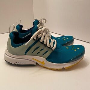 Nike Air Presto 2020 Australian Olympic Shoes Size XS white, yellow, teal